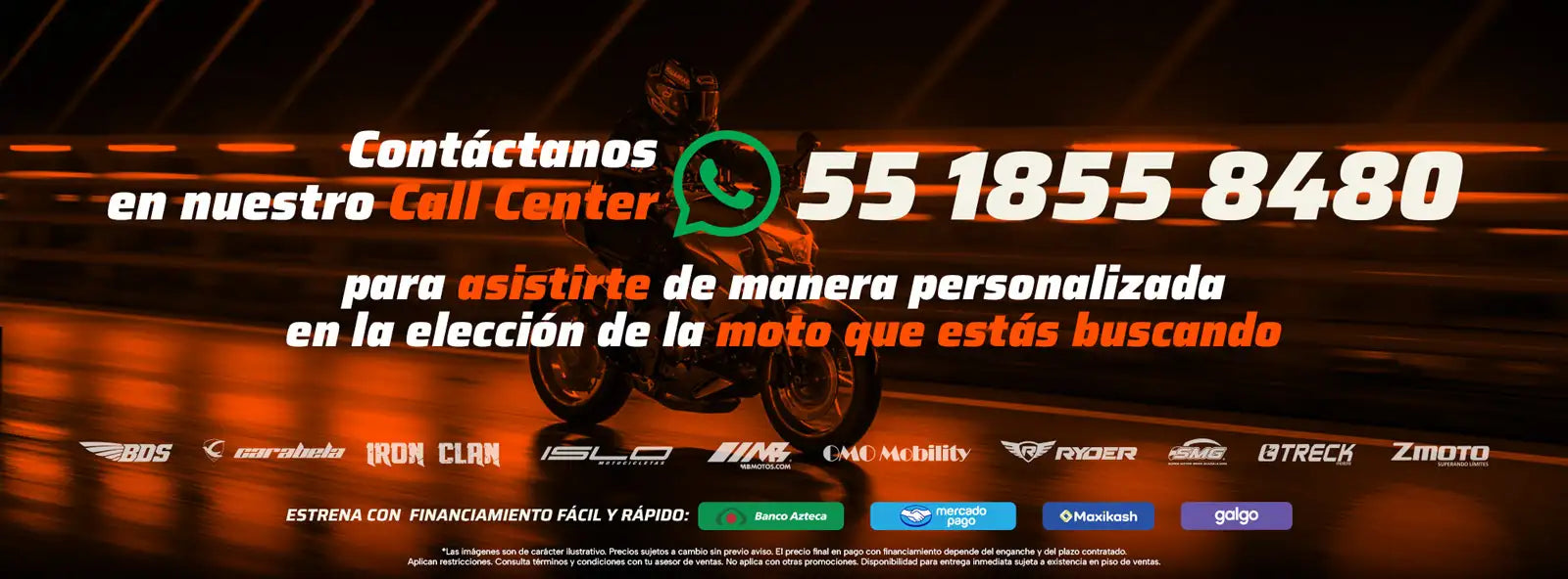 Call Center Zoom Motos