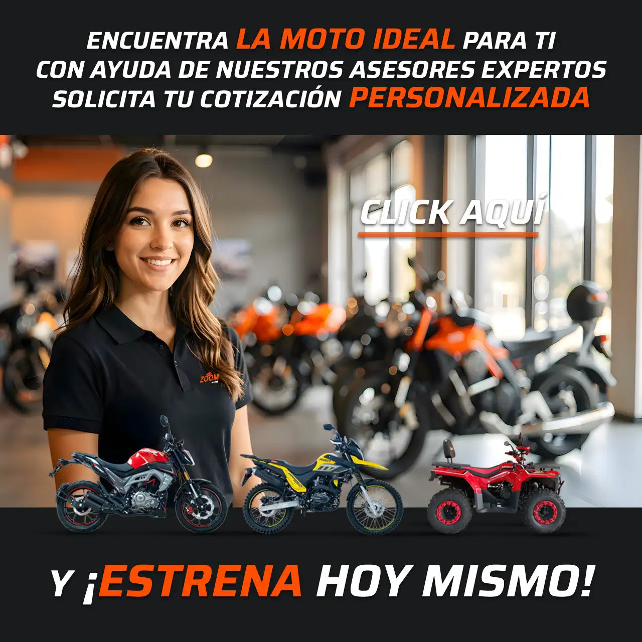 ¡Cotiza tu moto y estrena hoy mismo!