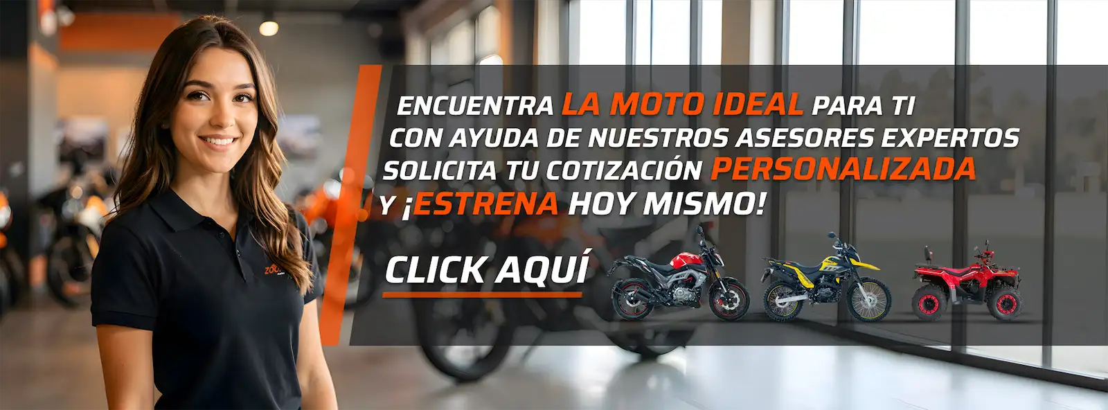 ¡Cotiza tu moto y estrena hoy mismo!