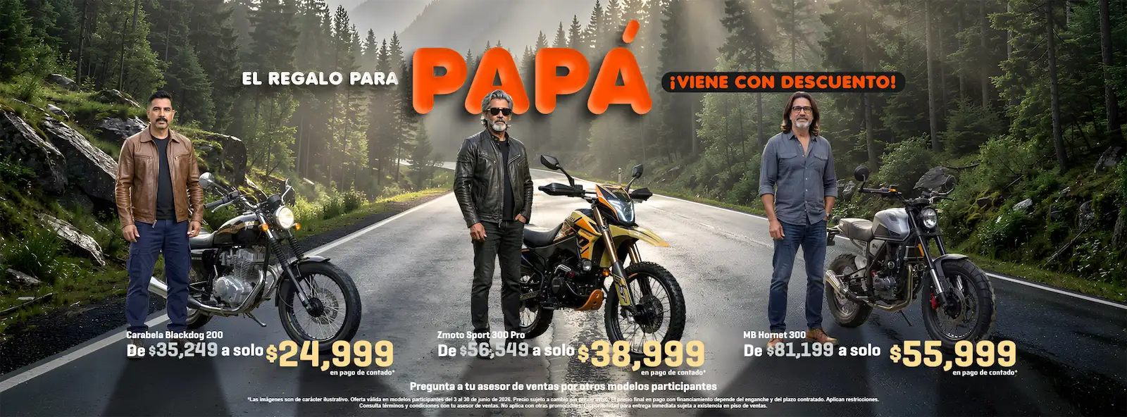 ¡El regalo para papá viene con descuento, pregunta por los modelos participantes y dale el mejor regalo!