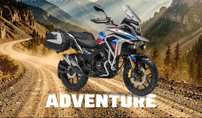 Modelos de motocicletas Adventure disponibles a crédito en Zoom Motos