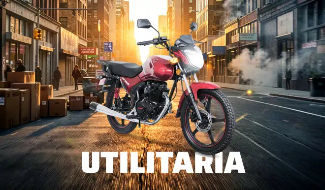 Modelos de motocicletas Utilitaria disponibles a crédito en Zoom Motos
